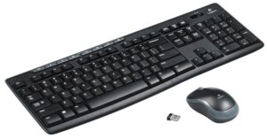 Conjunto combinado de teclado y ratón inalámbricos Logitech MK270 - Ordenador Outlet