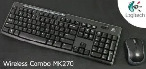 Conjunto combinado de teclado y ratón inalámbricos Logitech MK270 - Ordenador Outlet